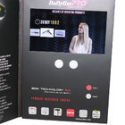 Reklama promocyjna karta video z lcd wideo z przełącznikiem magnetycznym, przełącznik przycisk ON / OFF