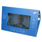 Wersja pudełkowa LCD Video Broszura 7 cali Pojemność akumulatora 3000 mAh na prezent biznesowy