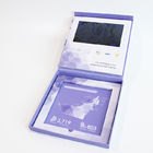 Wersja pudełkowa LCD Video Broszura 7 cali Pojemność akumulatora 3000 mAh na prezent biznesowy