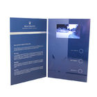 Folding Paper LCD Broszura Card 1200g Hard Cover Music HD Screen dla reklamy