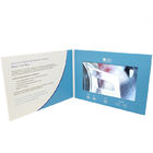 Dostosowane wideo w folderze LCD LCD 2,4 cala z ładowalną baterią litową
