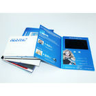 Video In Folder Free Sample Limited 5-calowa promocyjna broszura wideo LCD z bezpłatnymi kablami USB i drukowaniem CMYK