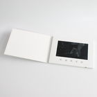 Dostosowane drukowanie 7-calowy CD Video Broszura Biała karta Pusta karta 2 GB Pamięć 1000 mAh do reklamy