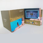 3D Audio LCD Dotykowy ekran wideo w druku Broszura HD Greeting Card dla firm
