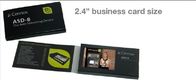 Mówiący elegancki port USB TFT Video Postcard dla biznesu, dostosowany rozmiar