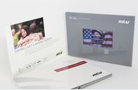 Indywidualne, wielostronicowe broszury wideo LCD, odbiornik wideo z efektem multimedialnym