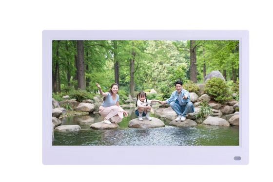 12.5'' LCD Monitor Digital Photo Frame 1920*1080P HDMI IPS Screen 12V 2A Black / White
