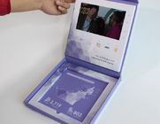 VIF Niestandardowa broszura wideo Hexagon LCD Karty wideo z niestandardowym prezentem 7-calowe akumulatory litowe