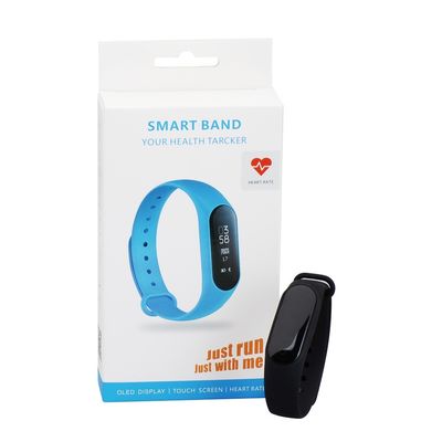 Niskie zużycie energii Inteligentna aktywność Bluetooth Bransoletka 0.87 Calowy przycisk / kontrola aplikacji