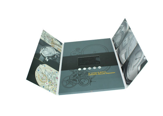 Promotional Full colors video booklet , 1G / 2G / 4G / 8G lcd video card